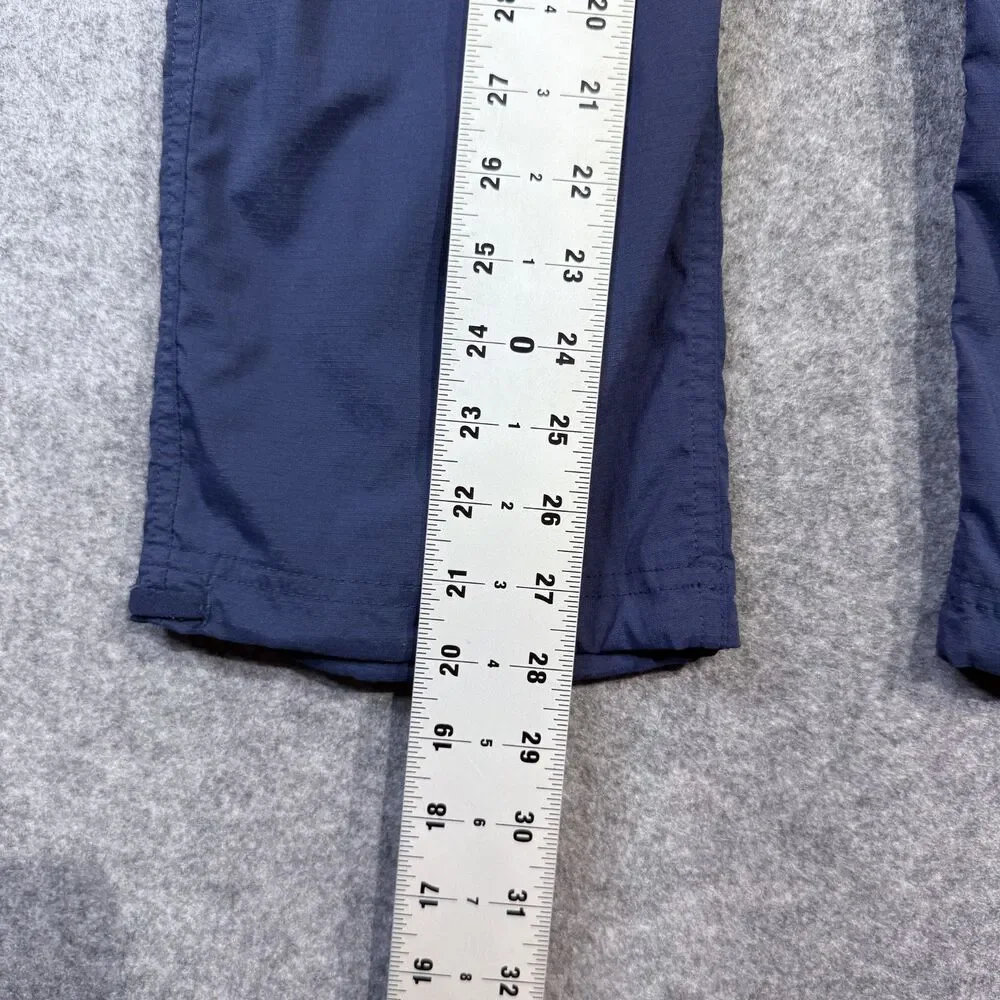 L.L. Bean Mens Multisport Joggers Dark Blue Light Weight Cargo Regular Fit Sz M‎